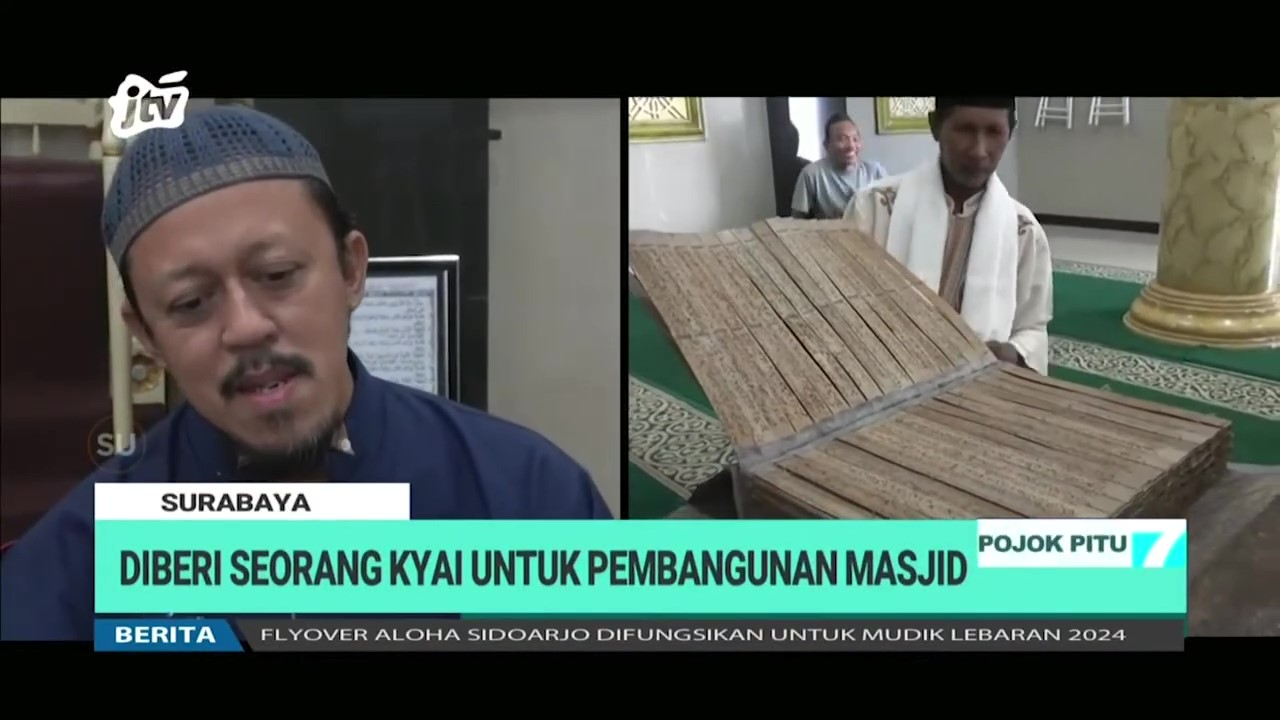 Alquran Kuno Warisan Wali Terawat Baik di Masjid Nurussalam
